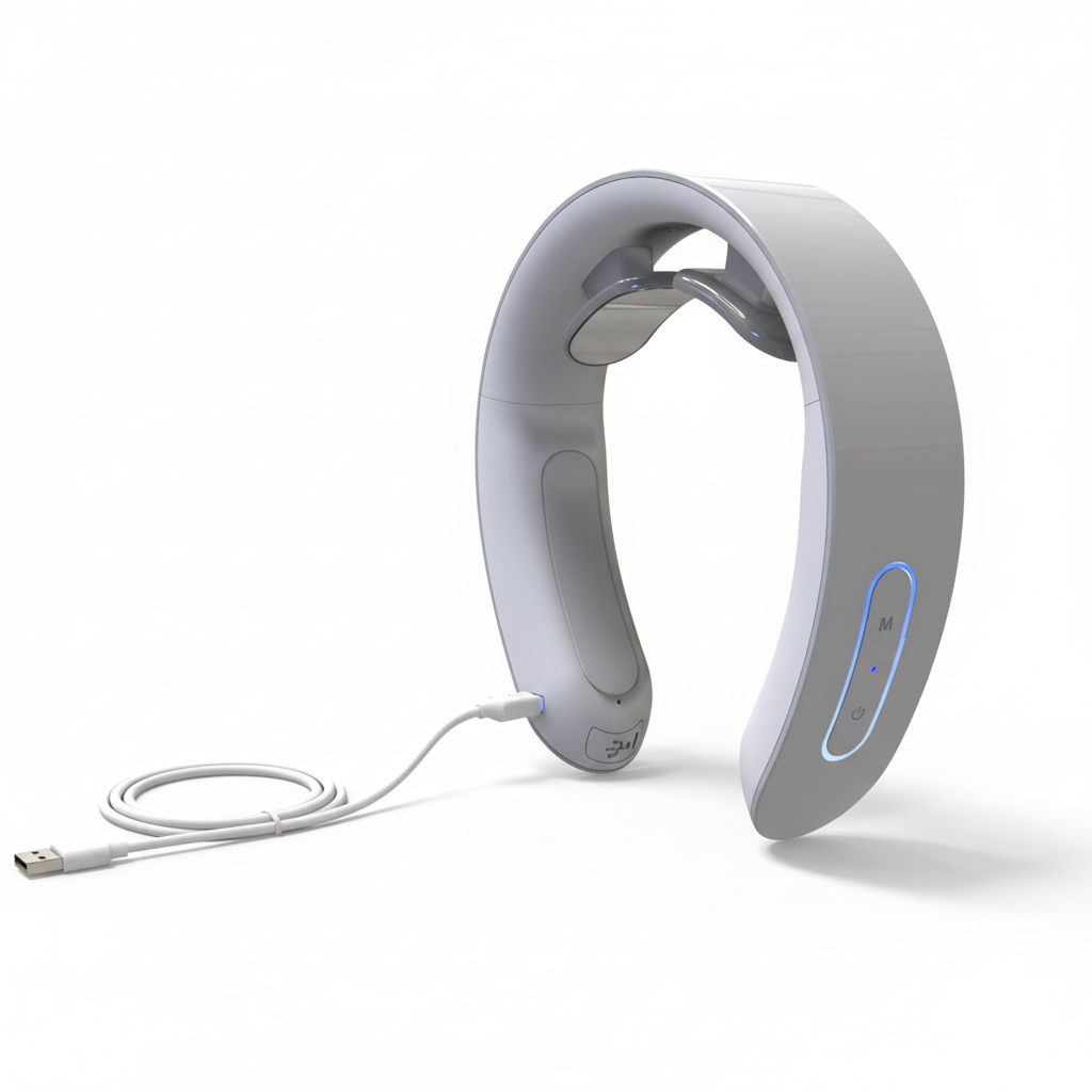 Gray Neck Massager